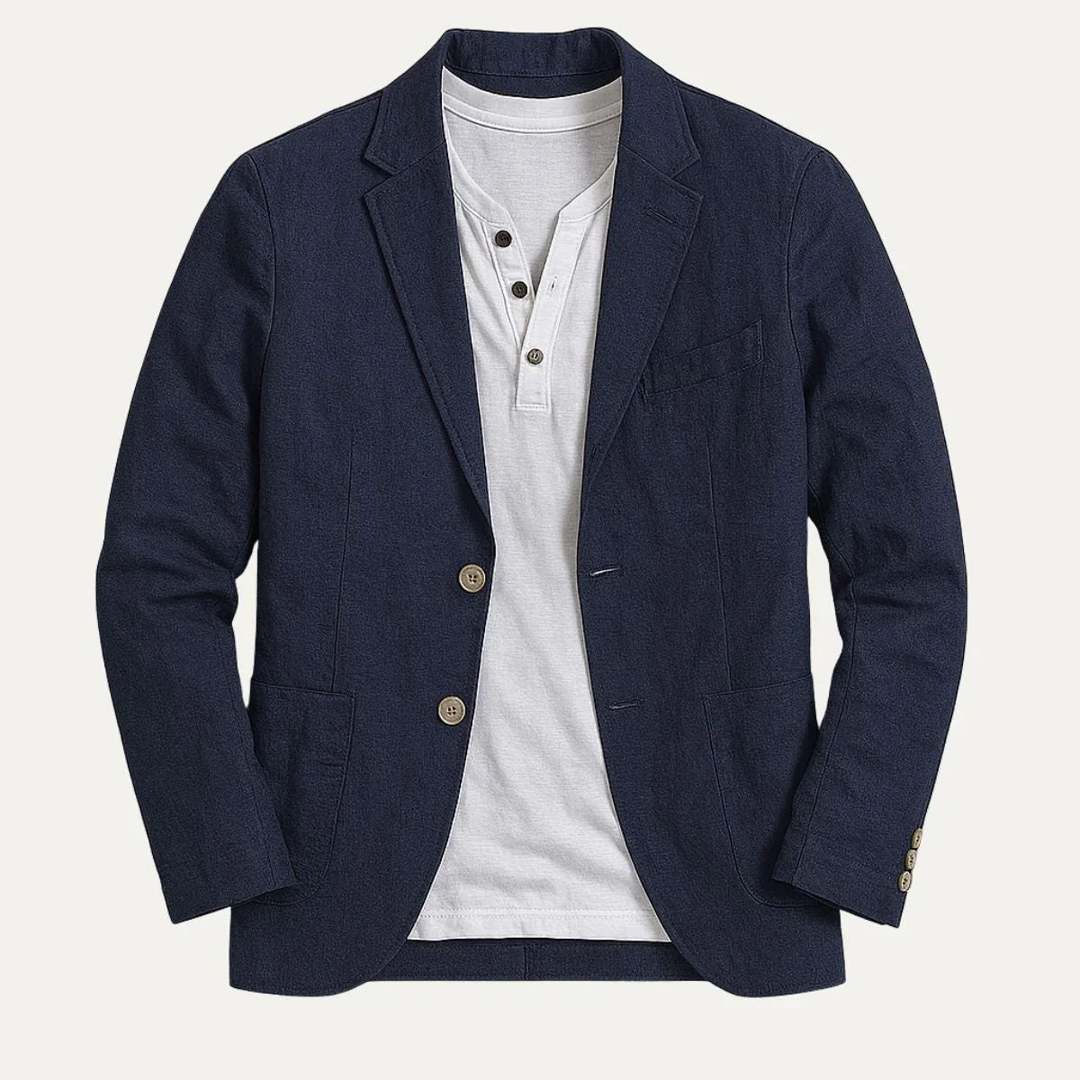 Herre Blazer Jakke Moderne Pasform Til Formelle Lejligheder 1