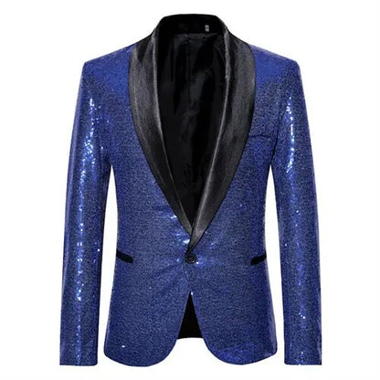 Herre Blazer med Glitter Detalje 3