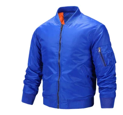 Herre Bomberjakke Letvægts Sporty Stil 2