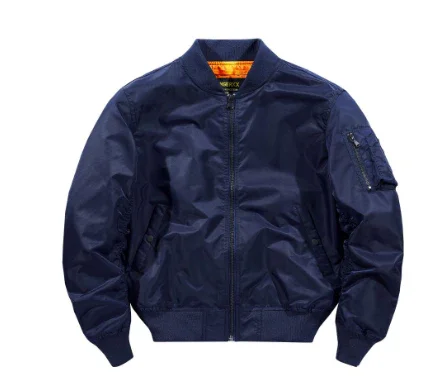 Herre Bomberjakke Letvægts Sporty Stil 4