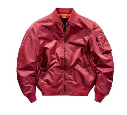 Herre Bomberjakke Letvægts Sporty Stil 7