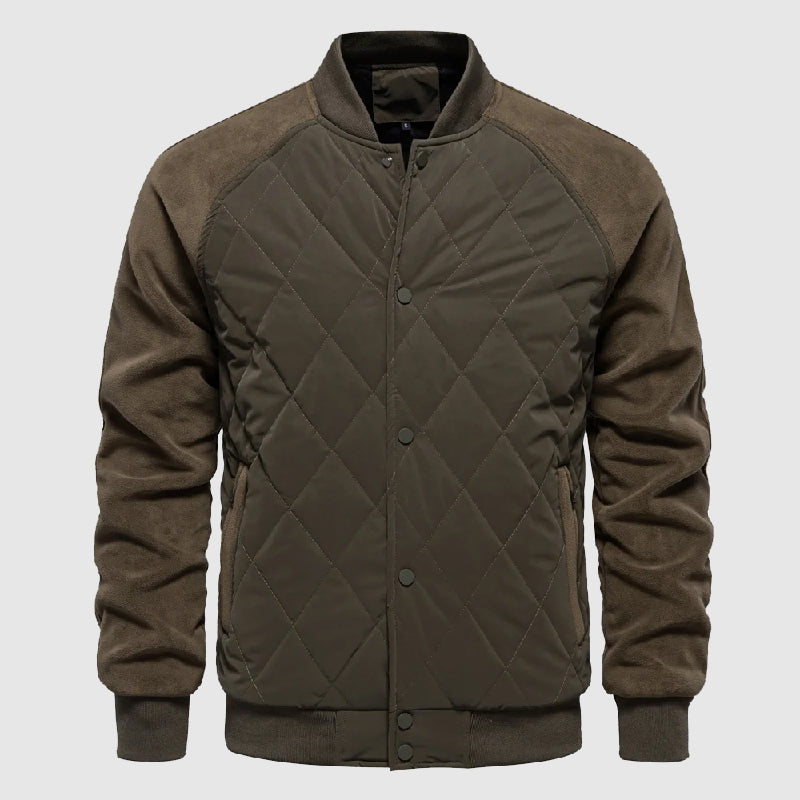 Herre Bomberjakke med Fleece Detaljer 1
