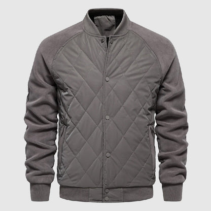Herre Bomberjakke med Fleece Detaljer 2