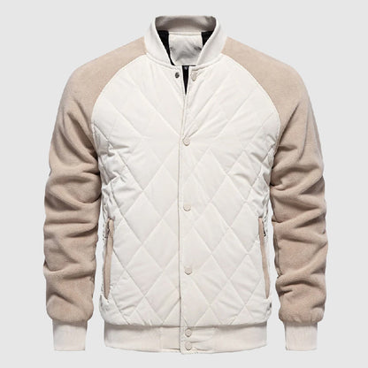 Herre Bomberjakke med Fleece Detaljer 3