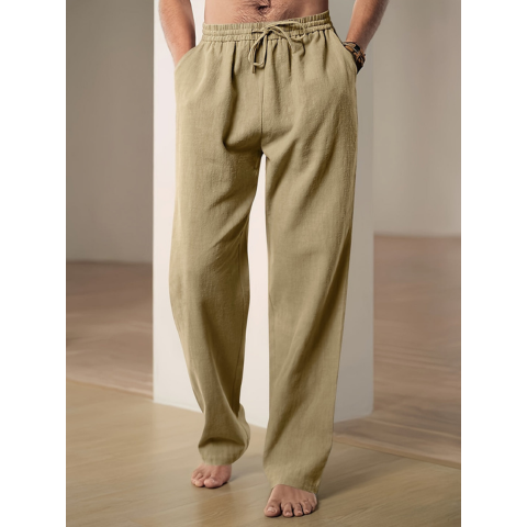 Herre Bukser Casual Stil - Letvægts Bukser Mænd med Praktiske Lommer 4
