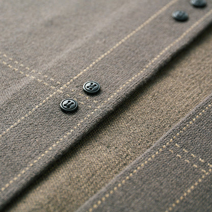 Herre Cardigan Klassisk Design 8