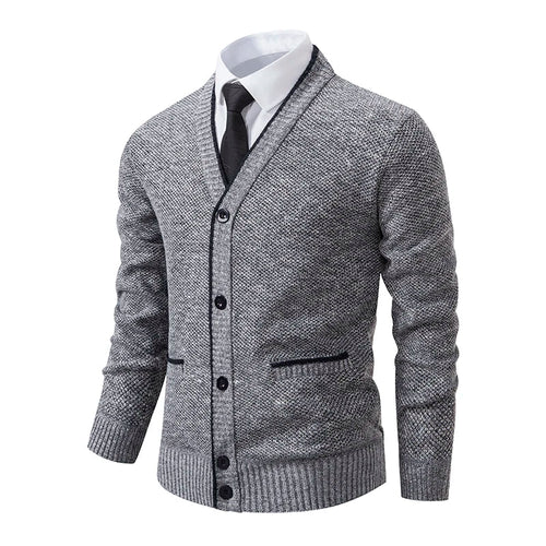 Herre Cardigan Tidløs Design til Mænd 0