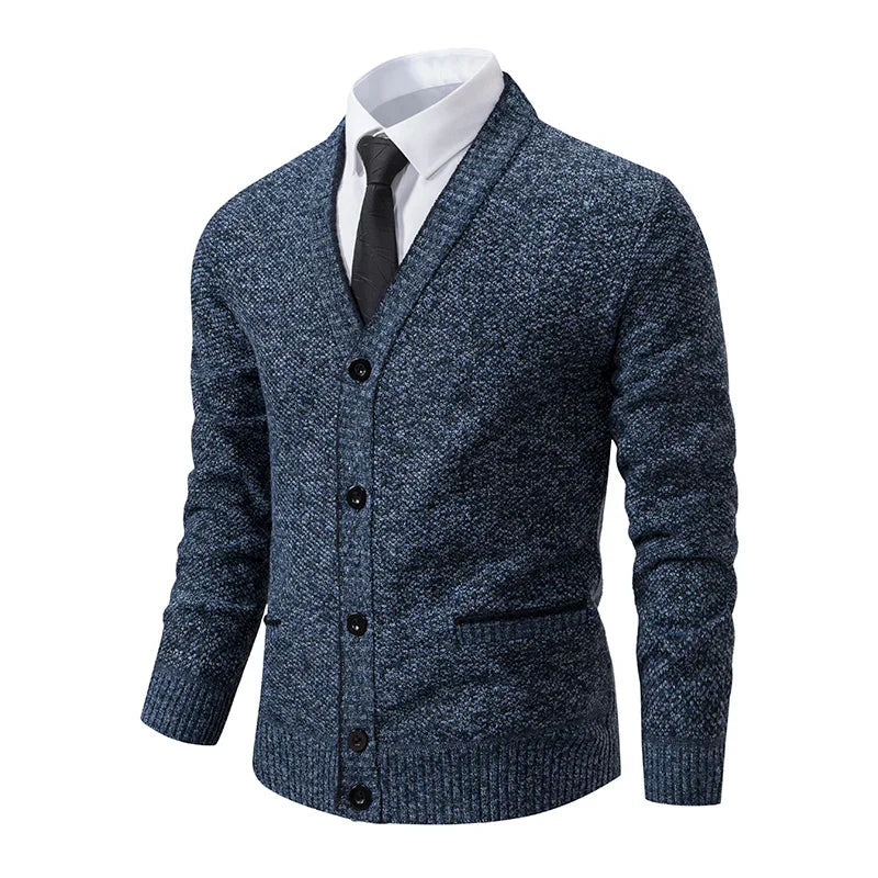 Herre Cardigan Tidløs Design til Mænd 5