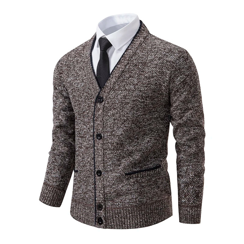 Herre Cardigan Tidløs Design til Mænd 6