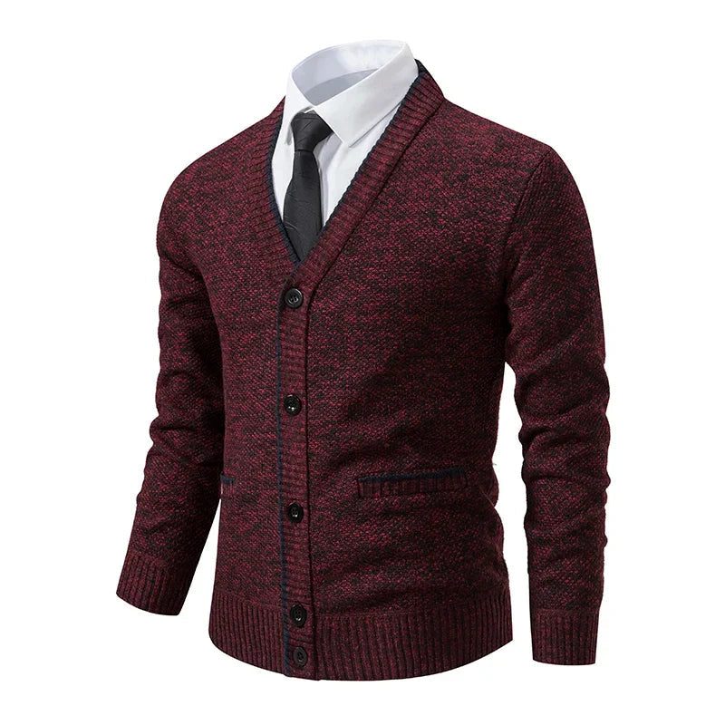 Herre Cardigan Tidløs Design til Mænd 7