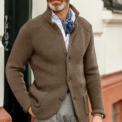 Herre Cardigan i Tidløst Design 4