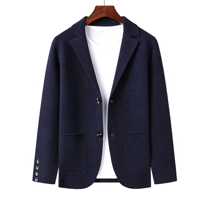 Herre Cardigan med Raffineret Stil 0