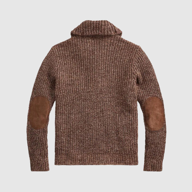 Herre Cardigan med Vintage Stil 1