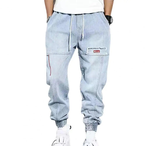 Herre Cargo Bukser Hiphop Stilo Med Praktiske Lommer 0