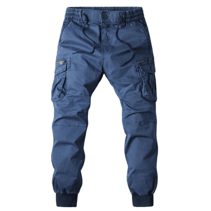 Herre Cargo Bukser Moderne Design med Praktiske Lommer 0