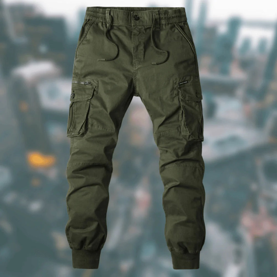 Herre Cargo Bukser Moderne Design med Praktiske Lommer 2