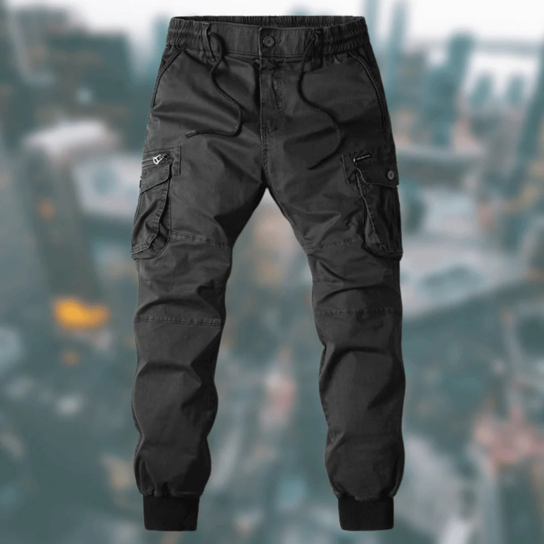 Herre Cargo Bukser Moderne Design med Praktiske Lommer 3