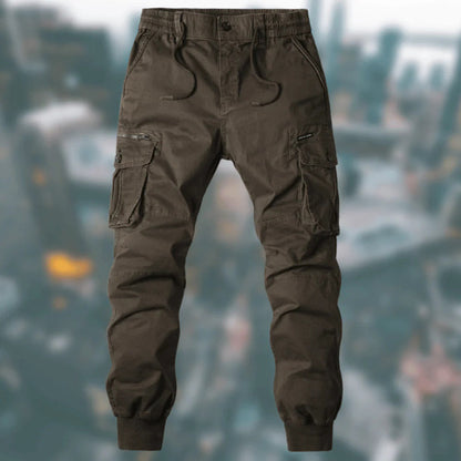 Herre Cargo Bukser Moderne Design med Praktiske Lommer 4