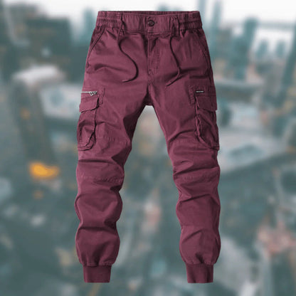 Herre Cargo Bukser Moderne Design med Praktiske Lommer 6