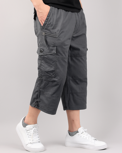 Herre Cargo Shorts Med Funktionelle Lommer 2