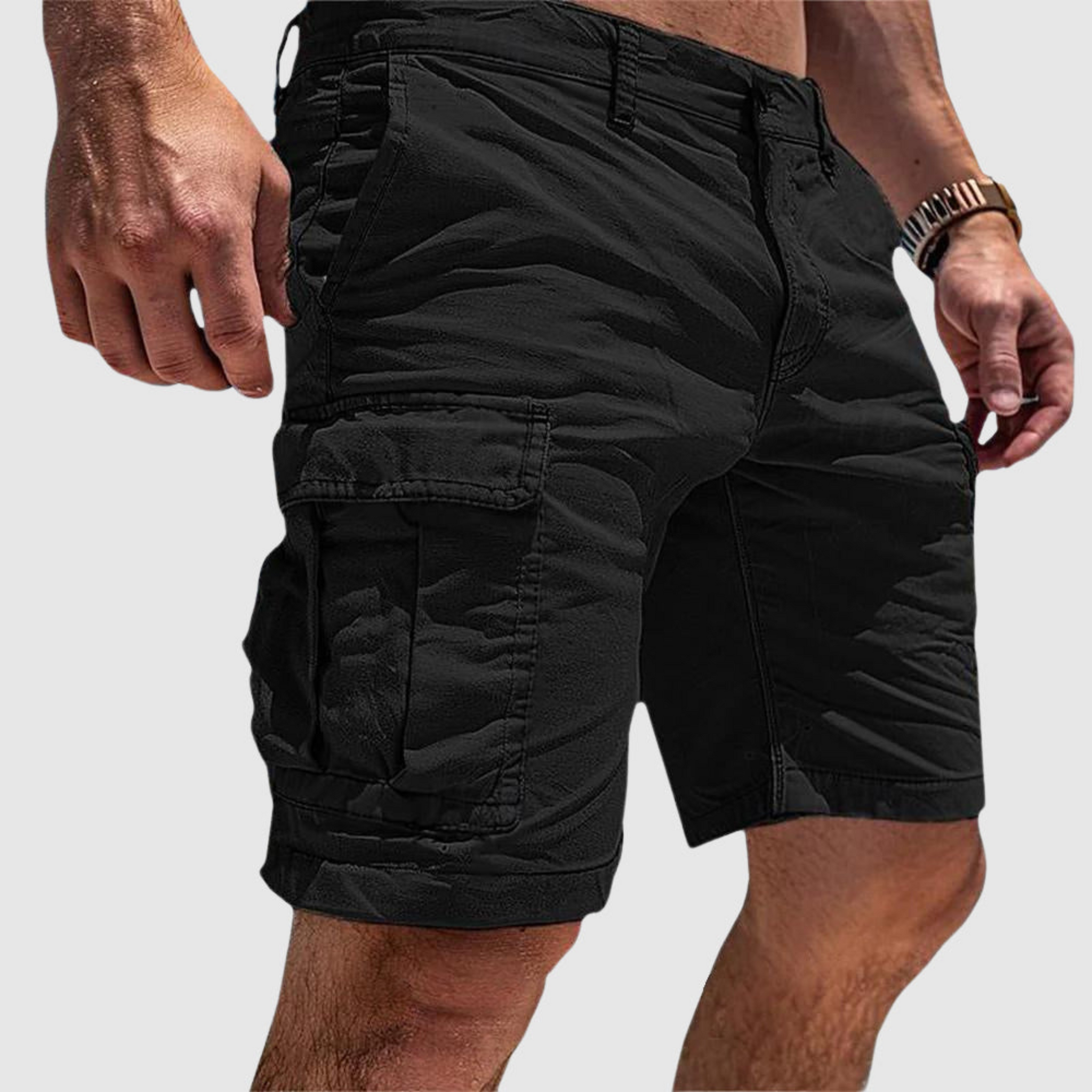 Herre Cargo Shorts Praktisk Design 1
