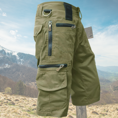 Herre Cargo Shorts Praktisk Design til Udendørs Aktiviteter 1