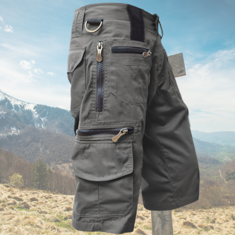Herre Cargo Shorts Praktisk Design til Udendørs Aktiviteter 3