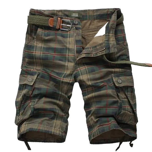 Herre Cargo Shorts Vintage Stil 0