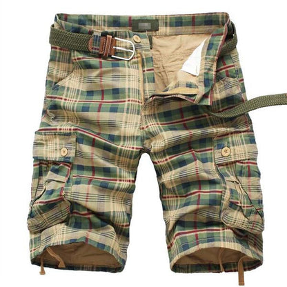 Herre Cargo Shorts Vintage Stil 1