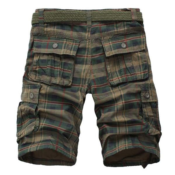Herre Cargo Shorts Vintage Stil 2