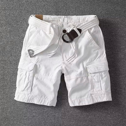 Herre Cargo Shorts med Justerbar Talje 2
