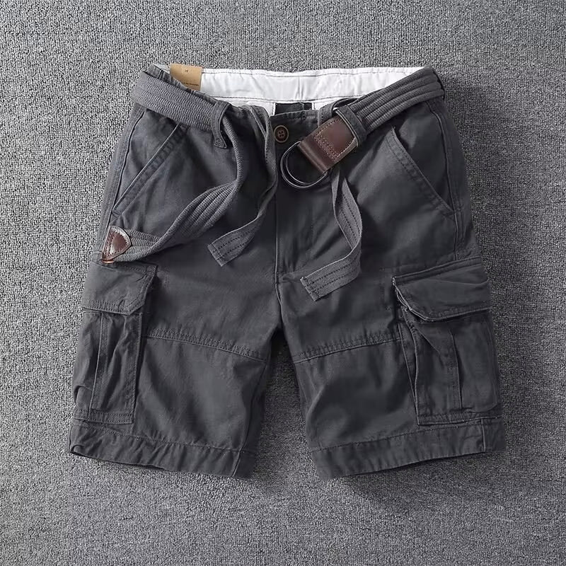 Herre Cargo Shorts med Justerbar Talje 3