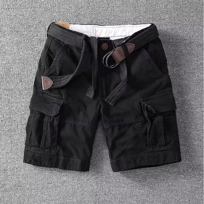 Herre Cargo Shorts med Justerbar Talje 4