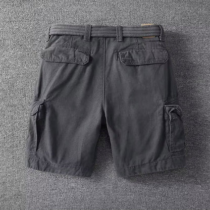 Herre Cargo Shorts med Justerbar Talje 7