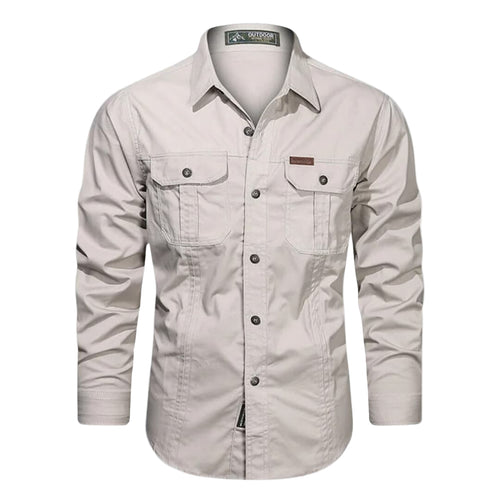 Herre Cargo Skjorte Casual 0