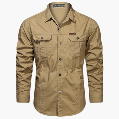 Herre Cargo Skjorte Casual 1
