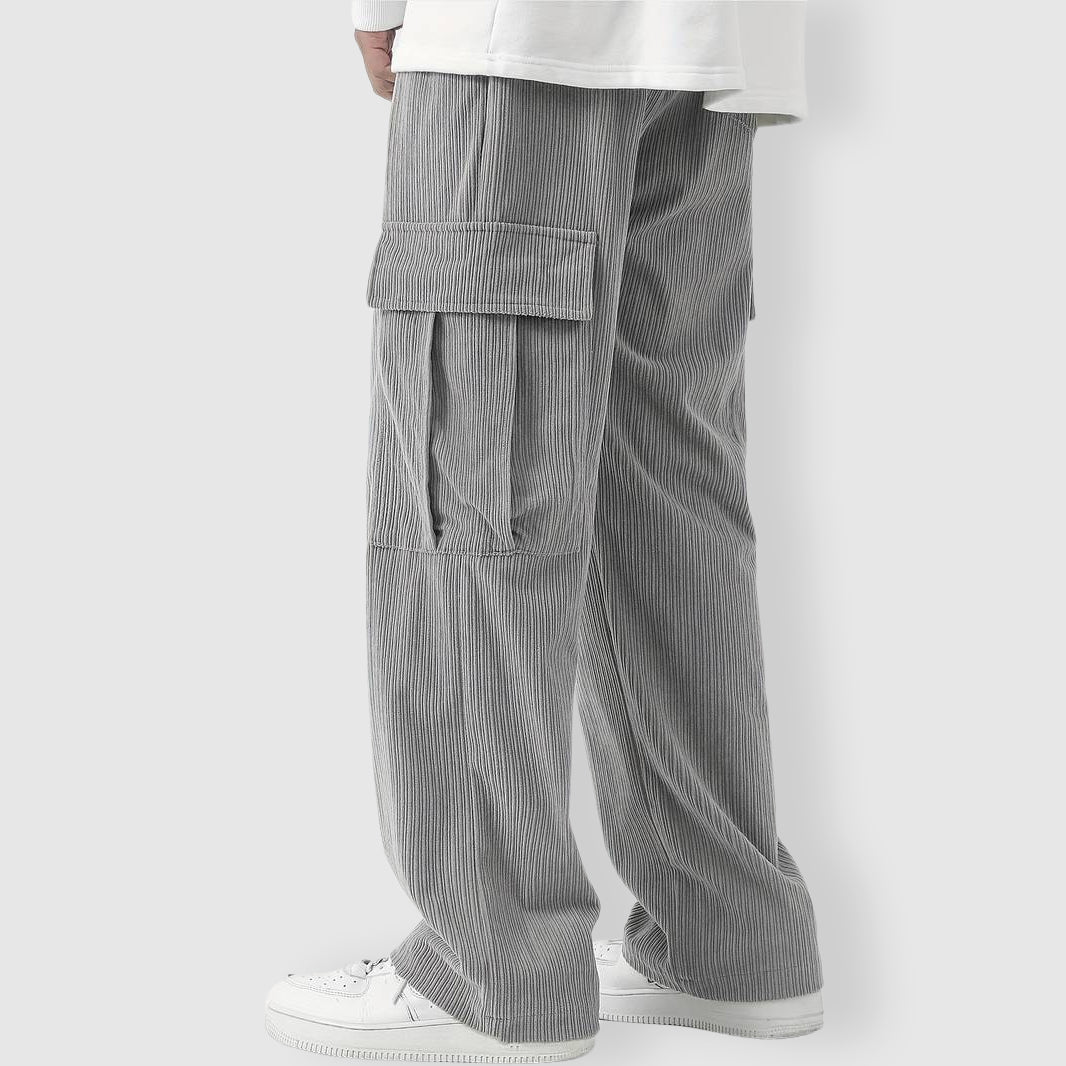Herre Cargobukser i Corduroy Stil 5