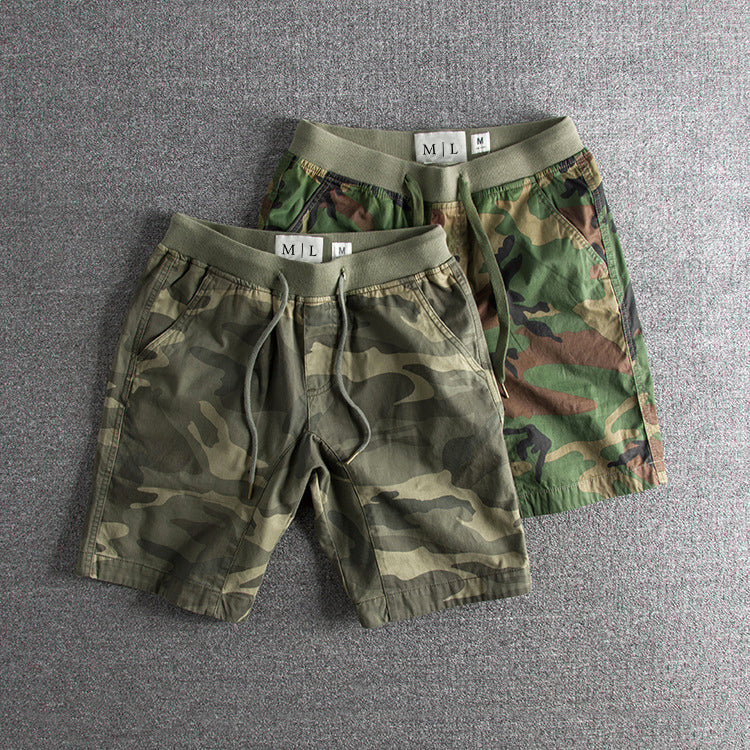 Herre Casual Shorts Camouflage 2