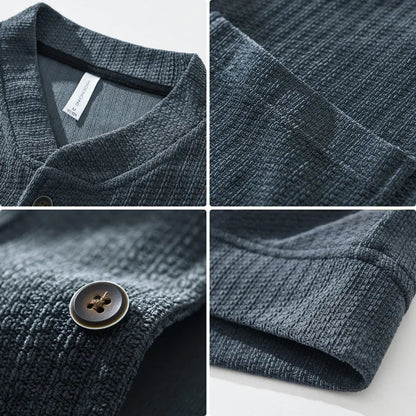 Herre Corduroy Jakke Klassisk Stil 4