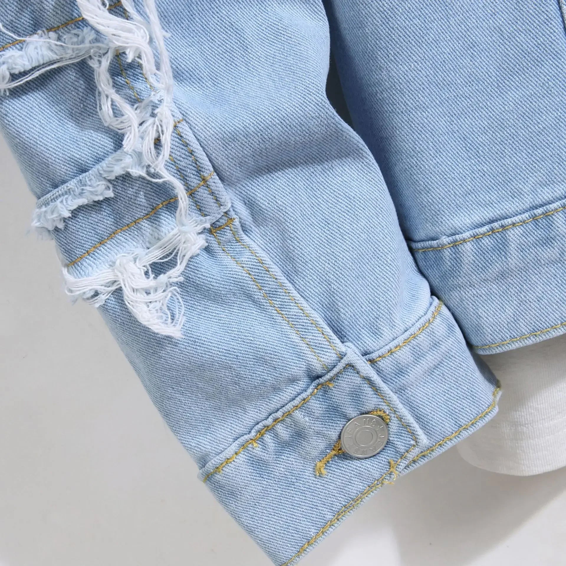 Herre Denimjakke Robust 3