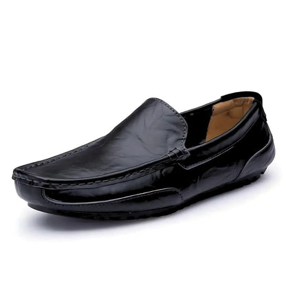 Herre Driving Loafers Læder Stil 6
