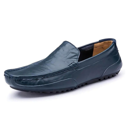 Herre Driving Loafers Læder Stil 7