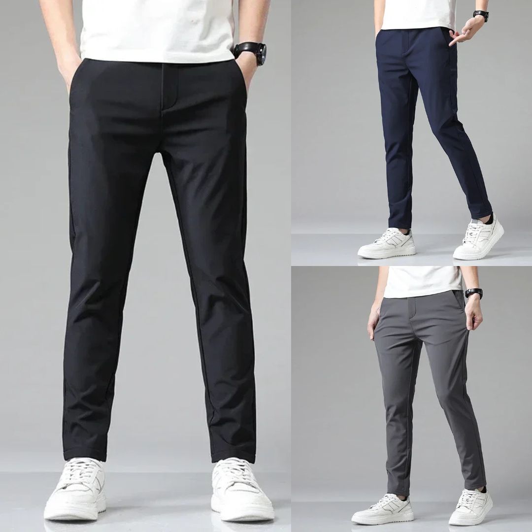Herre Everyday Bukser Casual Komfortabelt Design 7