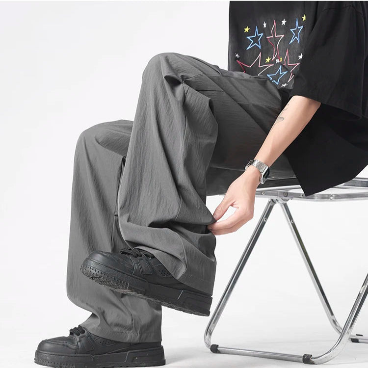 Herre Faldskærmsbukser Casual Stil Moderne Draperet Design 6