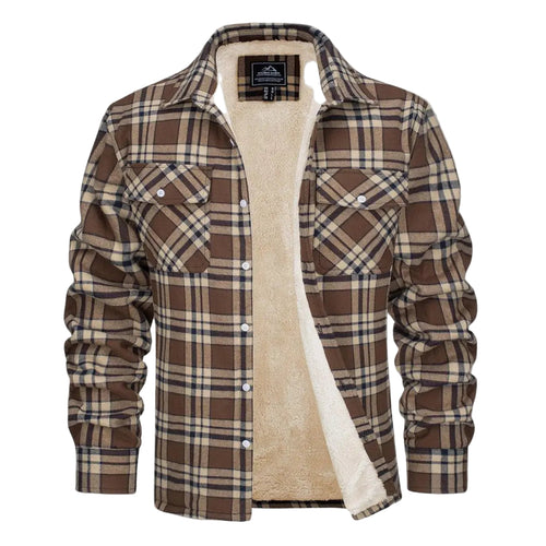 Herre Fleece Foret Jakke Varm 0