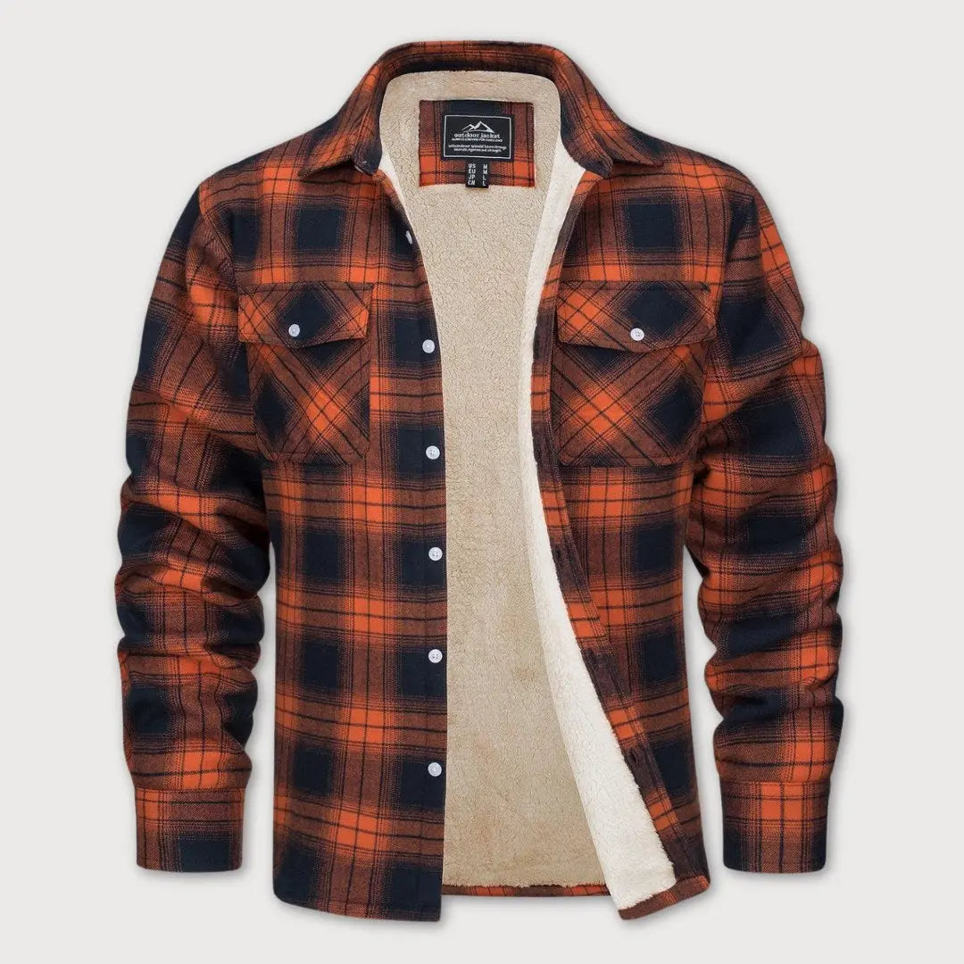 Herre Fleece Foret Jakke Varm 10