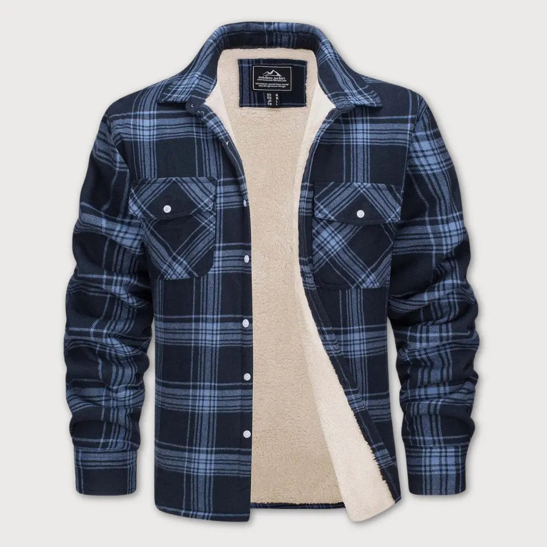 Herre Fleece Foret Jakke Varm 12