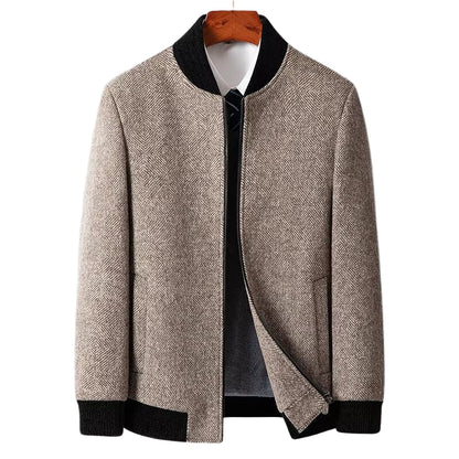 Herre Frakke Slim Fit Stilmæssig 0