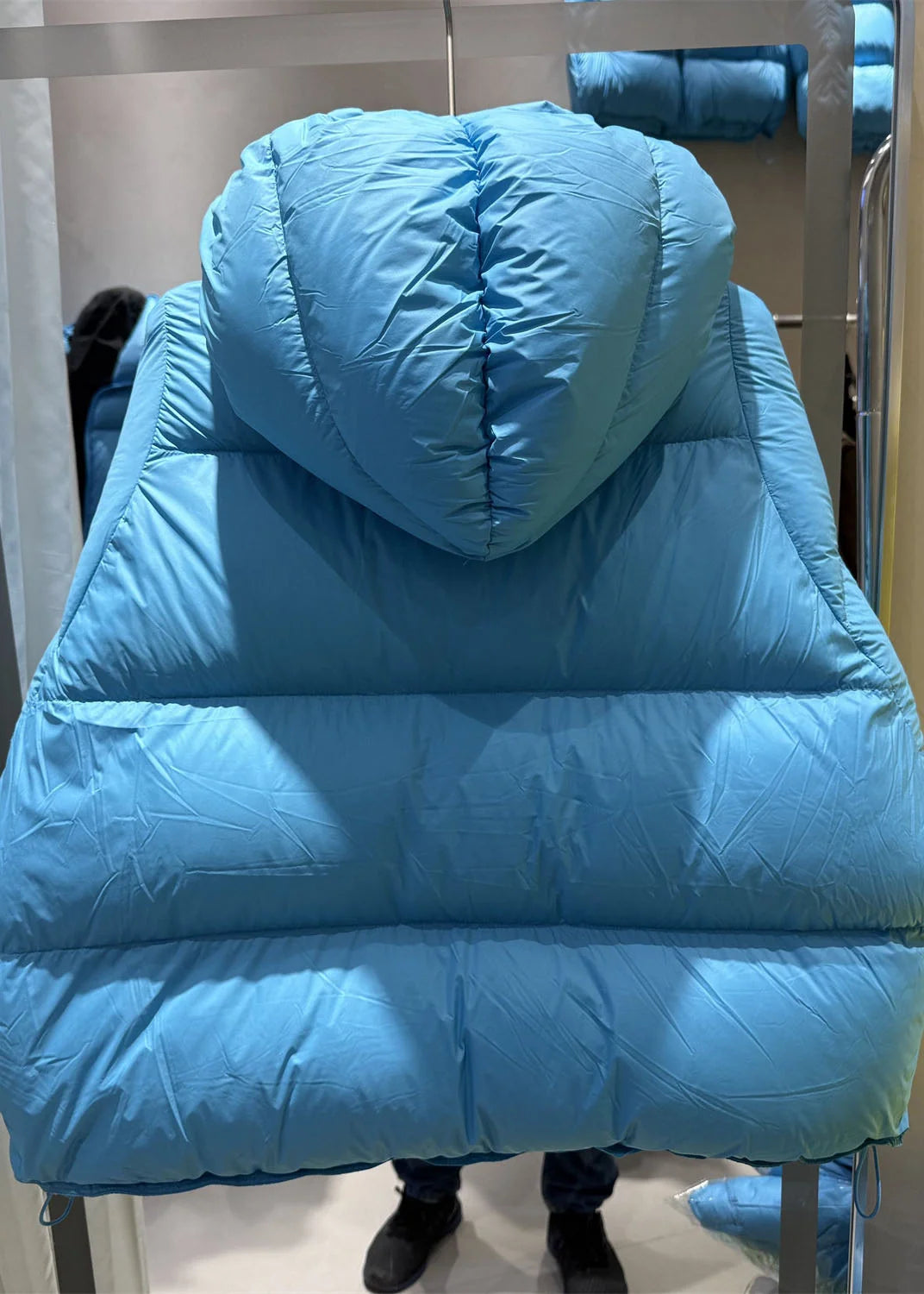 Herre Hættetrøje Oversized Vinterjakke 2