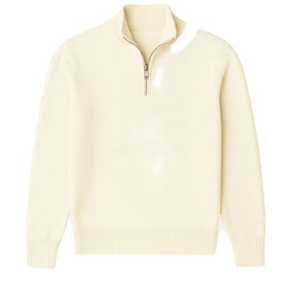 Herre Half-Zip Sweater Marineblå 0